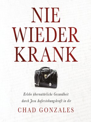 cover image of Nie wieder krank